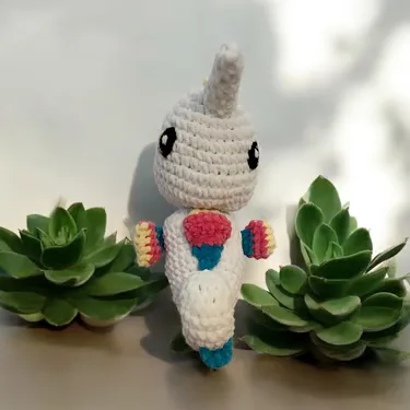 Hippocampe Amigurumi — photo 2 sur 3