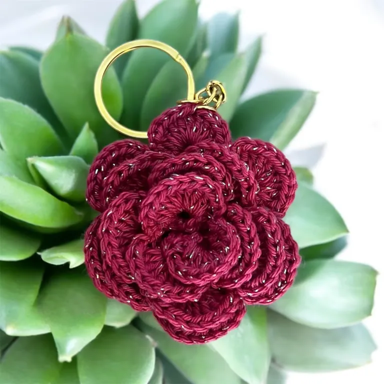 Porte-clé rose